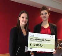 NARILIS PhD student Hélène Haguet wins the LEO Pharma Award "Cancer & Thrombosis"