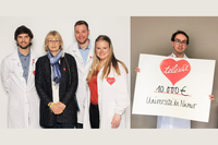 NARILIS researchers at the closing evening of the Télévie